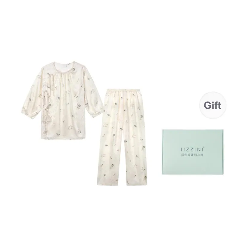 IIZZINI Pajama Set Women's Auspicious Fruit-1