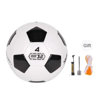 PEAK Ball Elite Series Size 5 Soccer PVC Machine Stitched Soccer Ball Unisex Black White