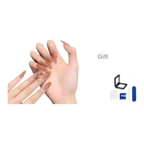 XNTX Летний освежающий Минималистский стиль Кошачий глаз False Nail Овал Яркий COLORS Jump Цвет Coquette