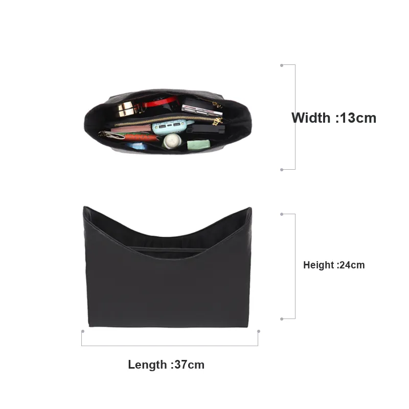 Gloya DuPont Paper Leather Unisex Black-1