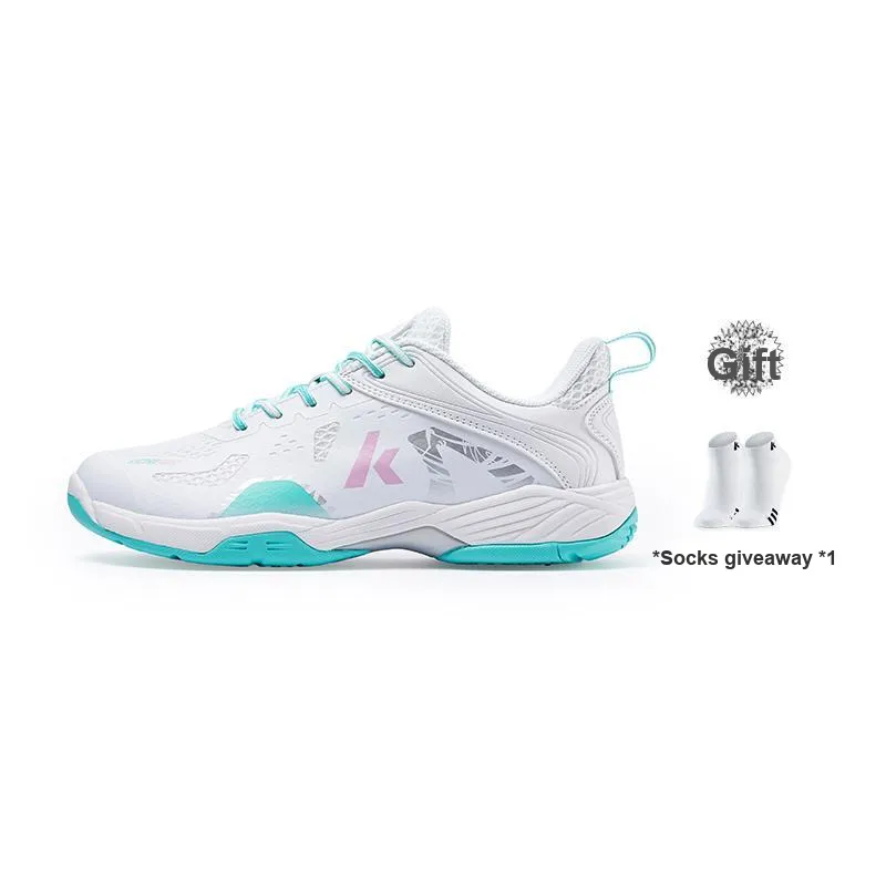 Kawasaki Glory Series Badminton Shoes Unisex Low Top Matcha Green