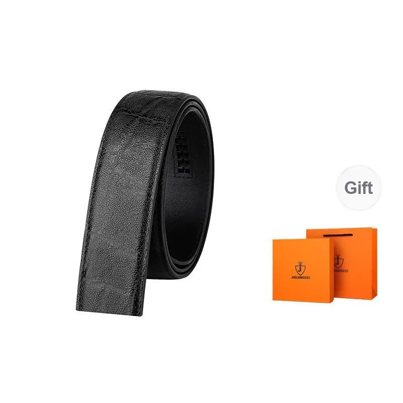 Jaylen Oos Top Grain Cow Leather Leather Belts Men's Black/Coffee 3.5cm/3.8cm-24
