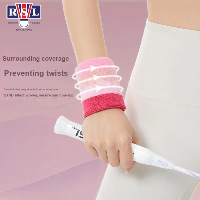 RSL Sports Wrist Brace Thermal Compression Breathable Slip Resistant Cotton Unisex Professional Protective Equipment-2