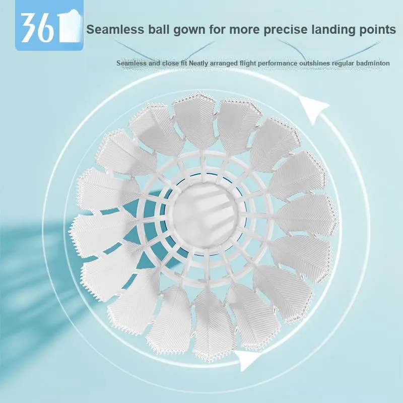 361° ST 518 Nylon Shuttlecock 3 Pack Nylon Shuttlecocks-3