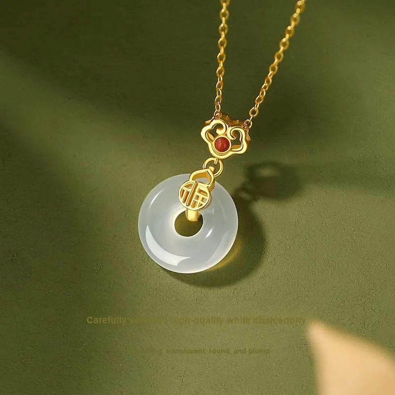 KADER Chalcedony Necklaces Women's-3