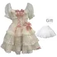 Pink Dress+Petticoat (35cm)