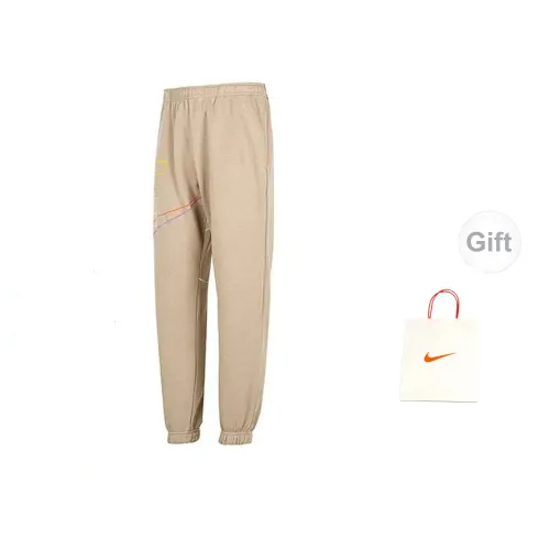 Nike Casual Pants Men Khaki+Gift Bag