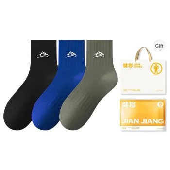 Master Mid Calf Socks Unisex Shopping Bag 3 Pack