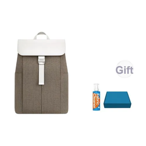 ITO Шерсть Водоотталкивающий Ноутбук Рюкзак Средний Унисекс Алый Абрикос Роскошный Коричневый