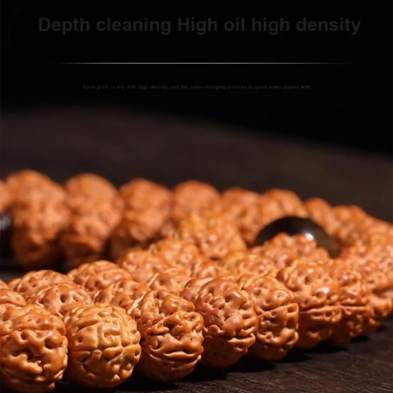 JIUHUASHAN King Kong Bodhi Seeds Bead Chain Unisex-3