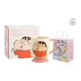 [Pink Gift Bag]Crayon Shin-Chan Shiro Collection High-Foot Cup