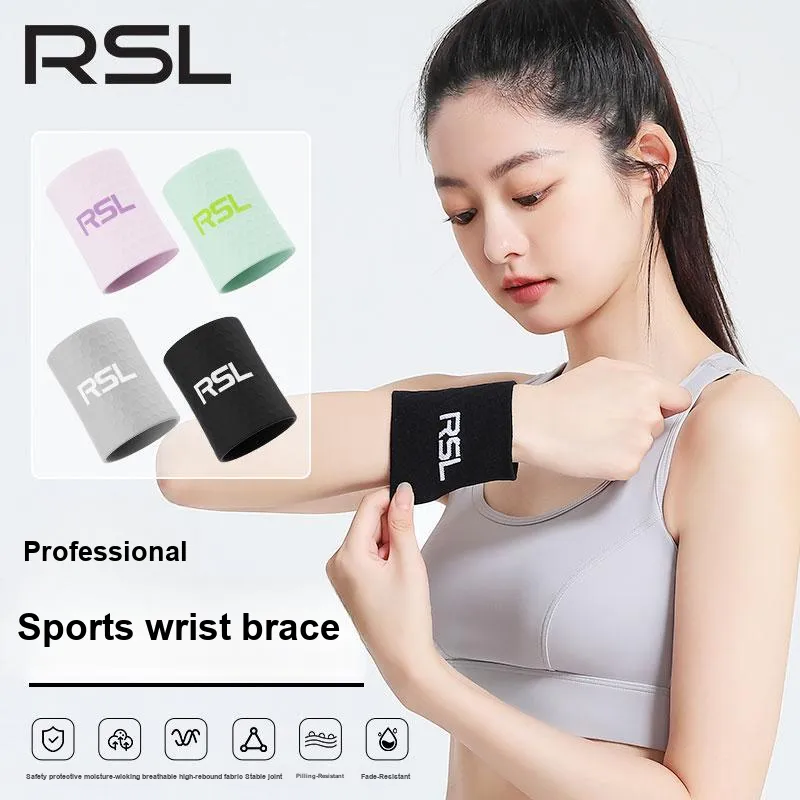 RSL Fitness Sports Wristbands Thermal Compression Breathable Protective Polyamide Unisex Basic Protective Equipment-2