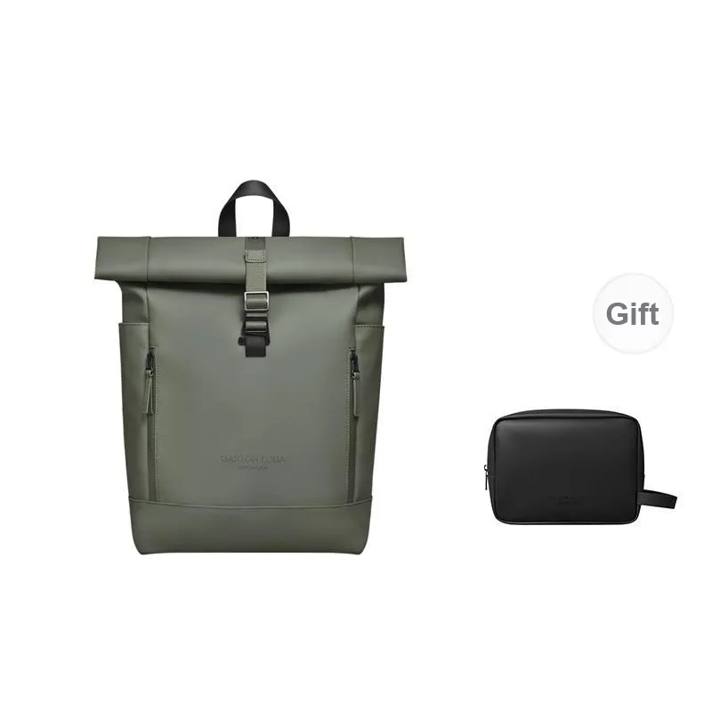Gaston Luga PU Material Backpack Regular Unisex Multicolor-6