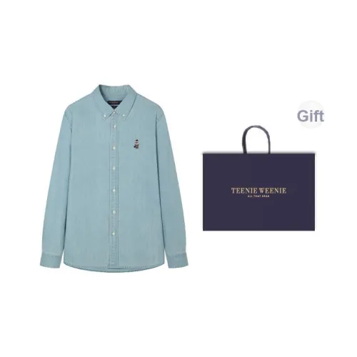 Teenie Weenie Men Denim series Рубашка Осенний Унисекс