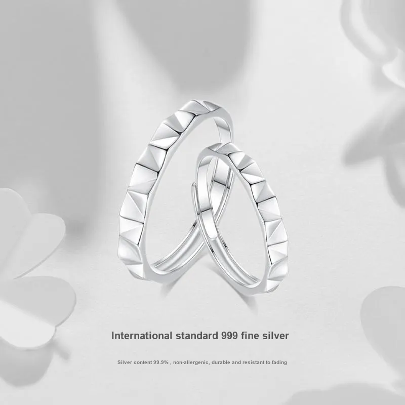 JUICY GRAPE S999 Fine Silver Rings Unisex-3