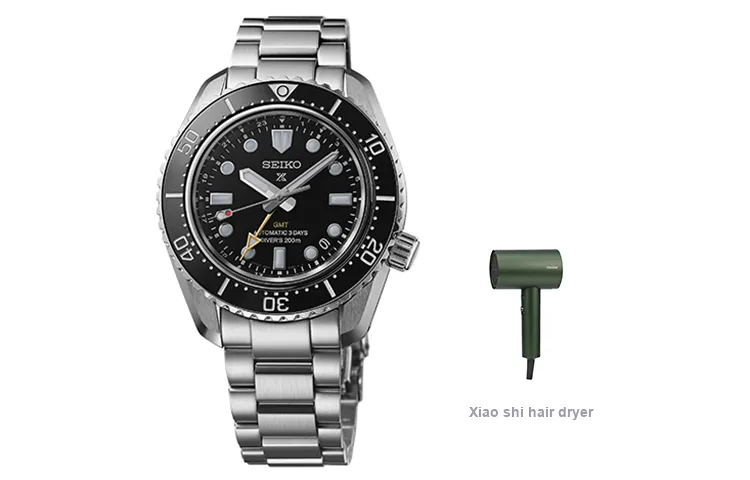 SEIKO Automatic Mechanical Movement Stainless Steel Strap Watch Unisex Black Dial-1