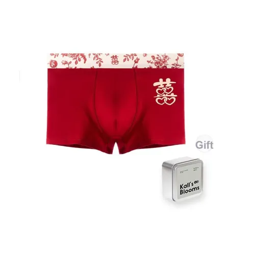 Maiden House Мужское нижнее белье коробка 1 пачка красный