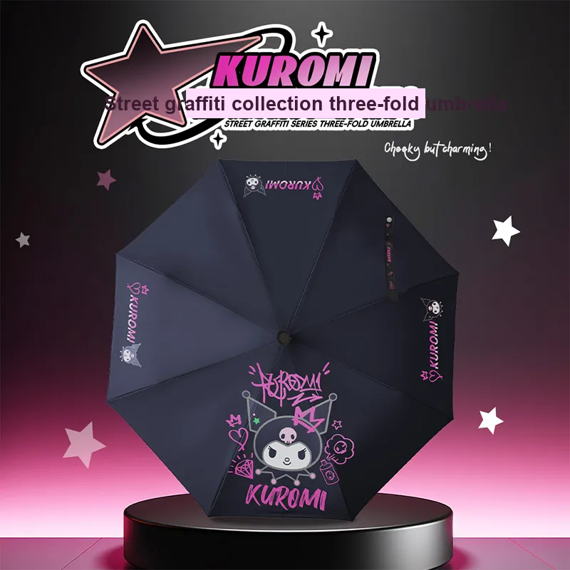 Sanrio Kulomi Sunny And Rainy Dual Use Umbrella-12