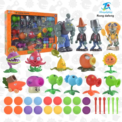 RONGDAFENG Plants VS. Zombies Полный комплект с игрой Launching Game Король Edition Мерч по IP