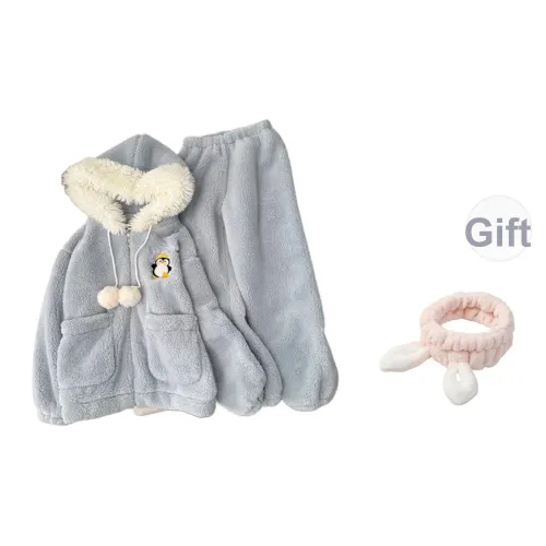 Maultiay Пижамный комплект Осенний и Зимний Женский