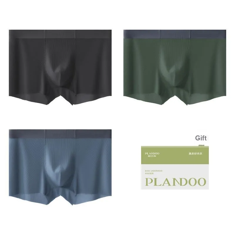 PLANDOO Underpants Men's Shopping Bag 3 Pack-0