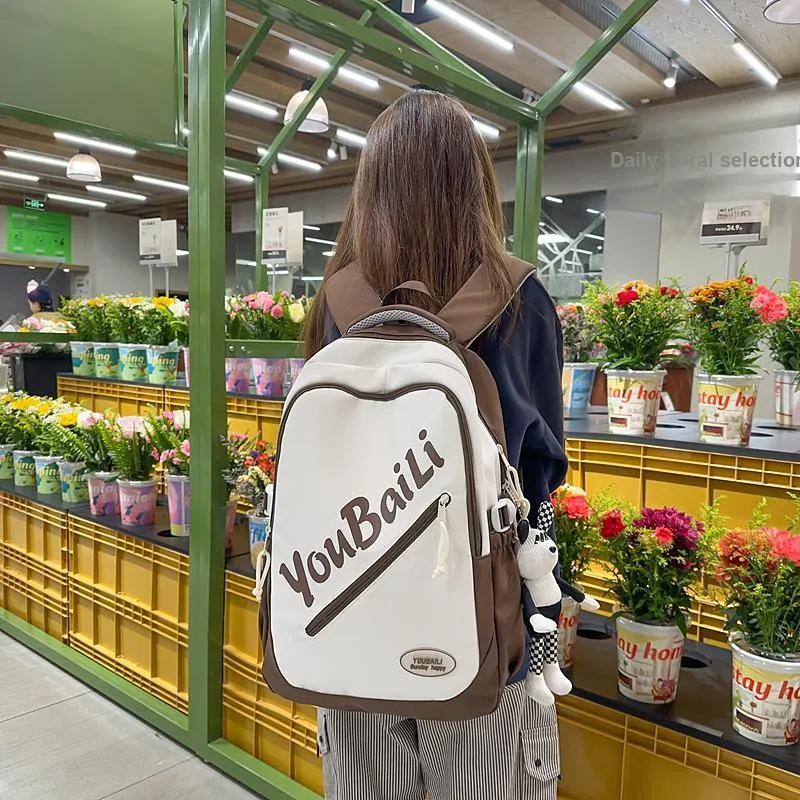 Yalu Nylon Backpacks Regular Unisex Multicolor-17