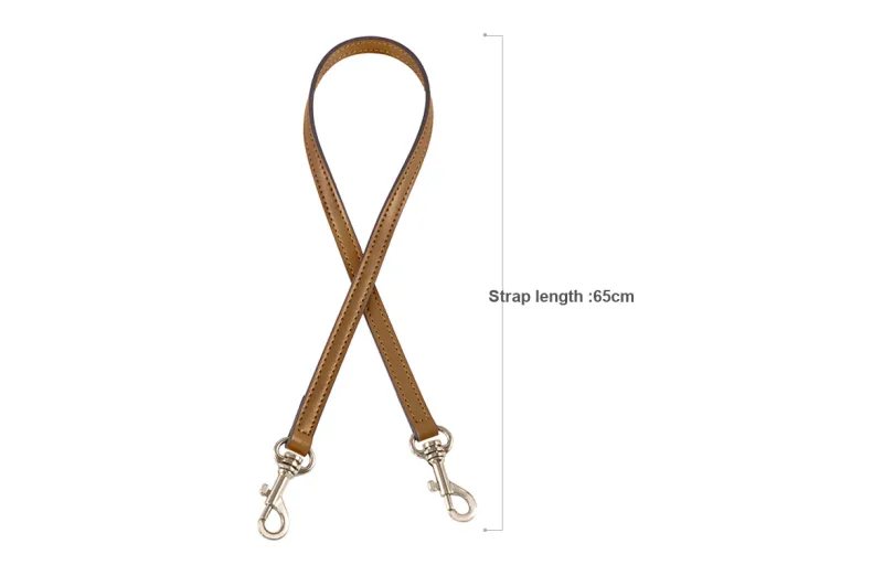 Kim Yeon sha Artificial Leather Bag Strap Women's Milk Tea-1