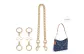Four-Leaf Clover Extender Chain 9cm*2+Decorative Chain 45cm
