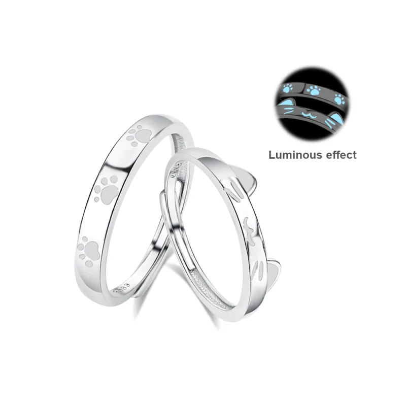 Fortune Gold Customizable Lettering Box Ring Unisex-8