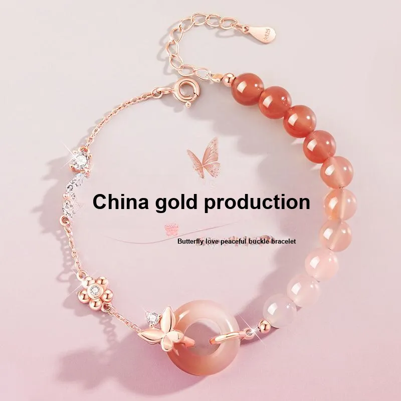 Central Fashion Chalcedony Bracelets Women's-1