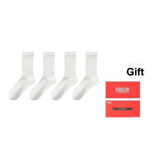 FUGEER Mid Calf Socks Women's Gift Box Combination