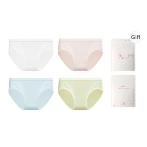 Red Bean Underpants Women's Shopping Bag 4 Pack