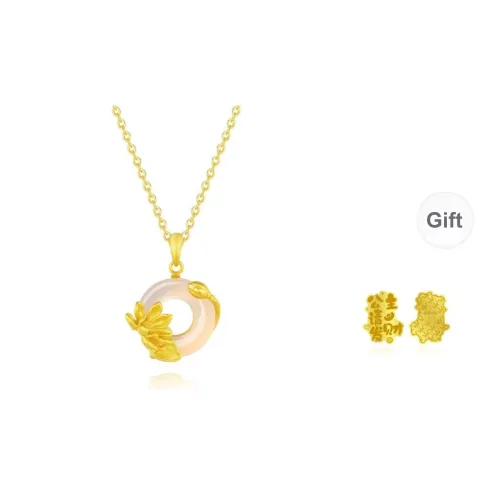 Master Kim Chalcedony Necklaces Women's