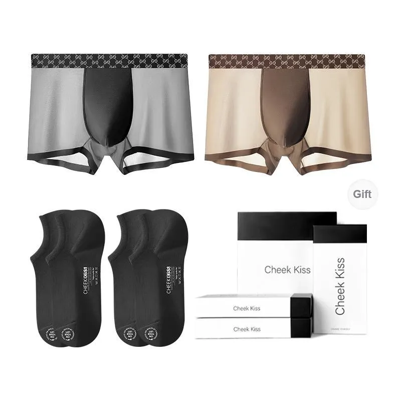 Cheekkiss Underpants Men's Gift Box Of 2 Strips-7