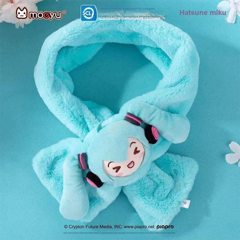 MOEYU Hatsune Miku Scarves Unisex-1