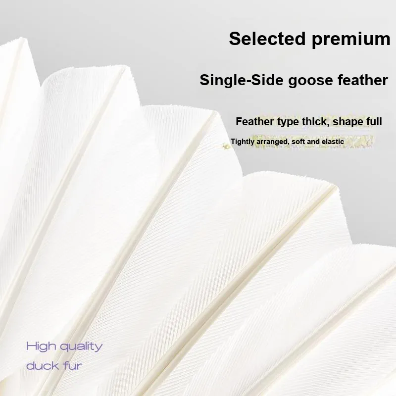 MBFISH Shark Jump Size 3 12 Pack Goose Feather Single Side Goose Feather Indoor And Outdoor Shuttlecocks-3
