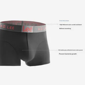 Lee Underpants Men's 3 Pack Box+Shopping Bag