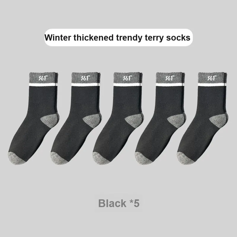 361° Mid Calf Socks Unisex Combo Set-15