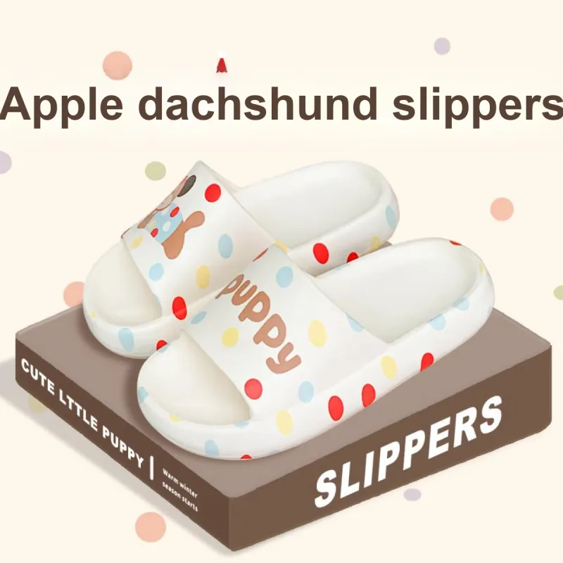 SHIGUDE One Strap Slippers Unisex, White-1