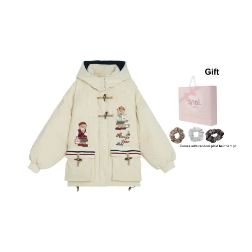 SNBL Пуховая куртка Пуховая куртка Женская Экрю