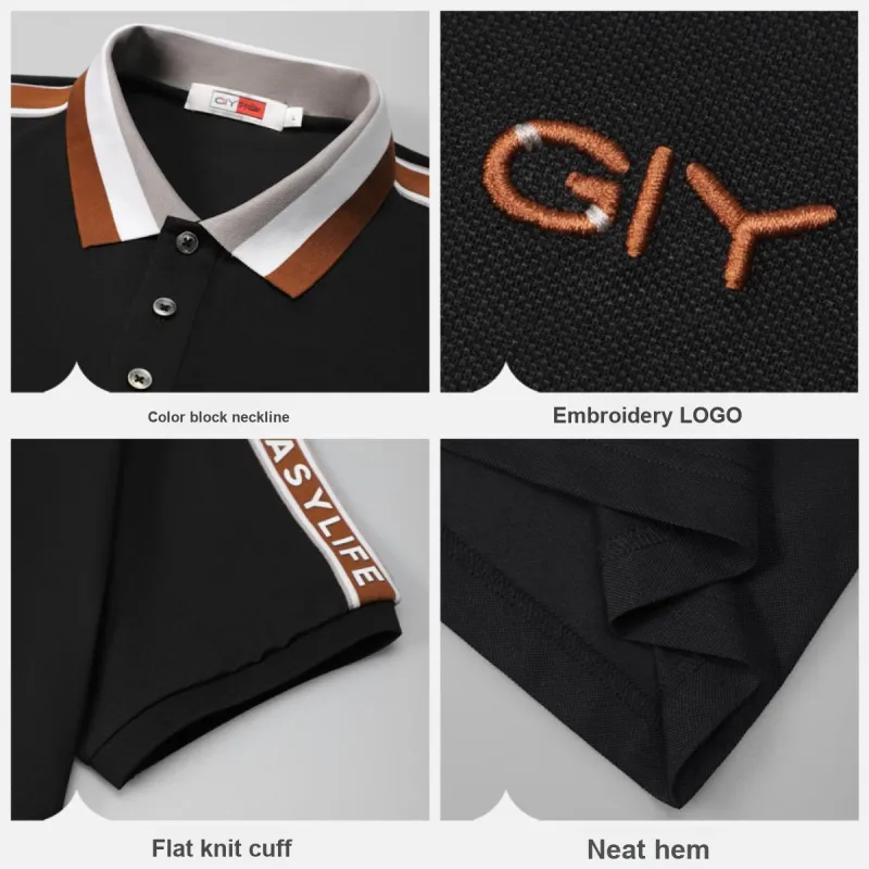 GY Goldlion Polo Shirts Men-17