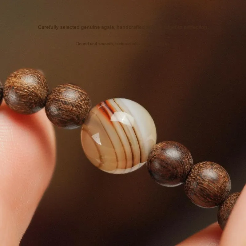 DALONG Golden Sandalwood Bracelets Unisex-2