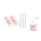 Pink Gold Tone Buckle-Abrasion-Resistant Buckle