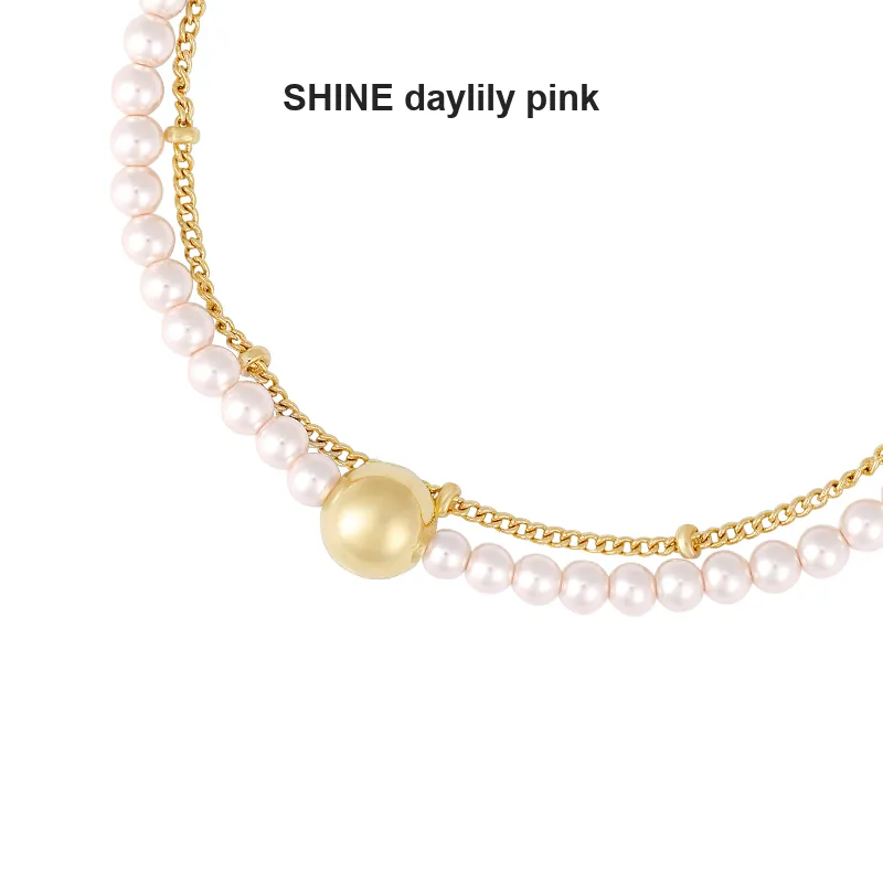 SHINE Copper Shell Beads Bracelets Women's-4