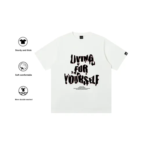 JUNGLE TIGER Лето Короткий рукав T-рубашка Одежда для пары Унисекс