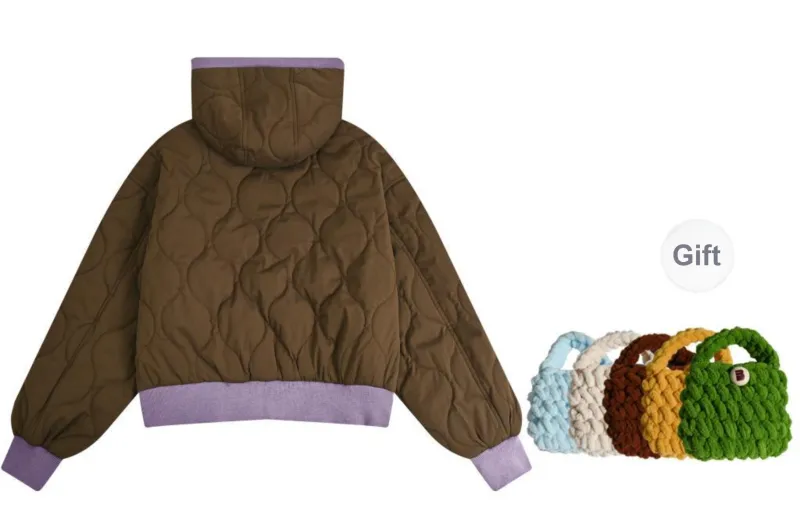 Madgood Puffer Jacket Unisex Light Yellow-12