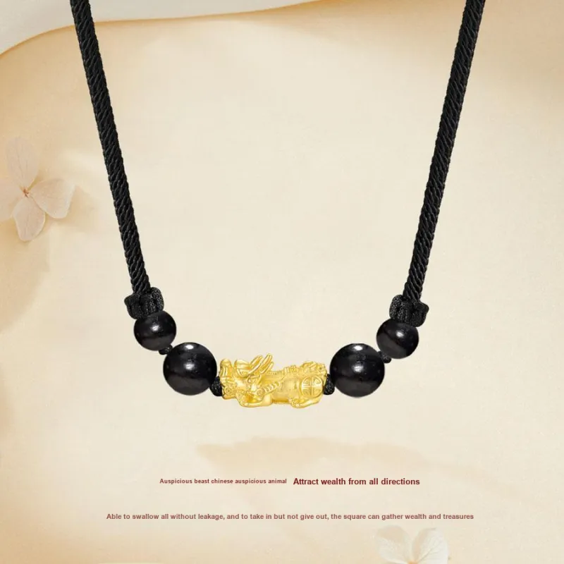 Master Kim Ebony Necklaces Unisex-3
