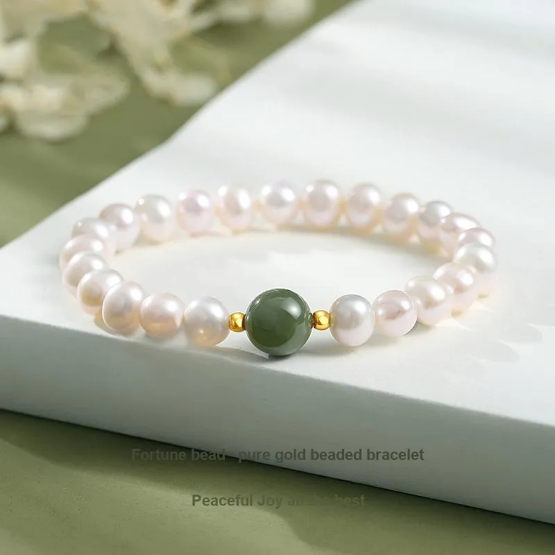 Andaozi Freshwater Pearl Bracelets Women's-1