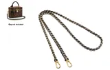 Gold Copper Chain 120cm Crossbody Bag