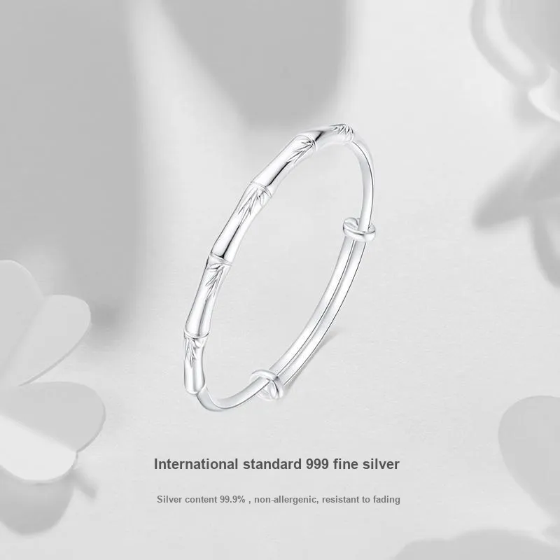 JUICY GRAPE S999 Fine Silver Bangles Women's-1